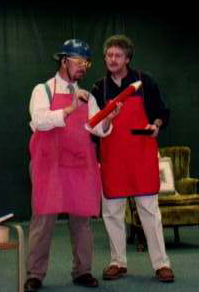 Mike Daze' as Mr. Jordan in PPF's 2004 production of "Heaven Can Wait"