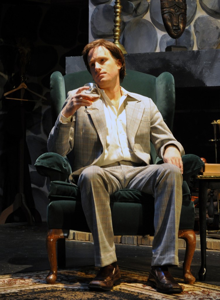 Derek Bradley as Milo Tindle in the PPF Production of Sleuth - Photo By Chip Gertzog, PPF