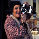 Jayne Victor as Bunny Flingus in PPF's House of Blue Leaves-Photo by Chip Gertzog