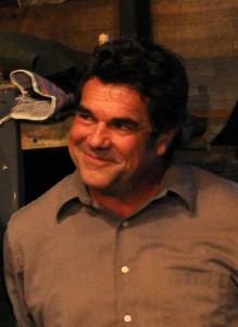 Michael Donahue as George in the Providence Players production of John Steinbeck's Of Mice and Men Photo By Chip Gertzog