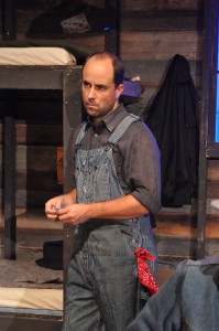 Bobby Welsh as Whit - Providence Players Of Mice and Men Photo by Chip Gertzog