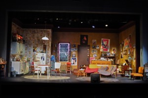 The Set of "The House of Blue Leaves" - Photo By Chip Gertzog Providence Players