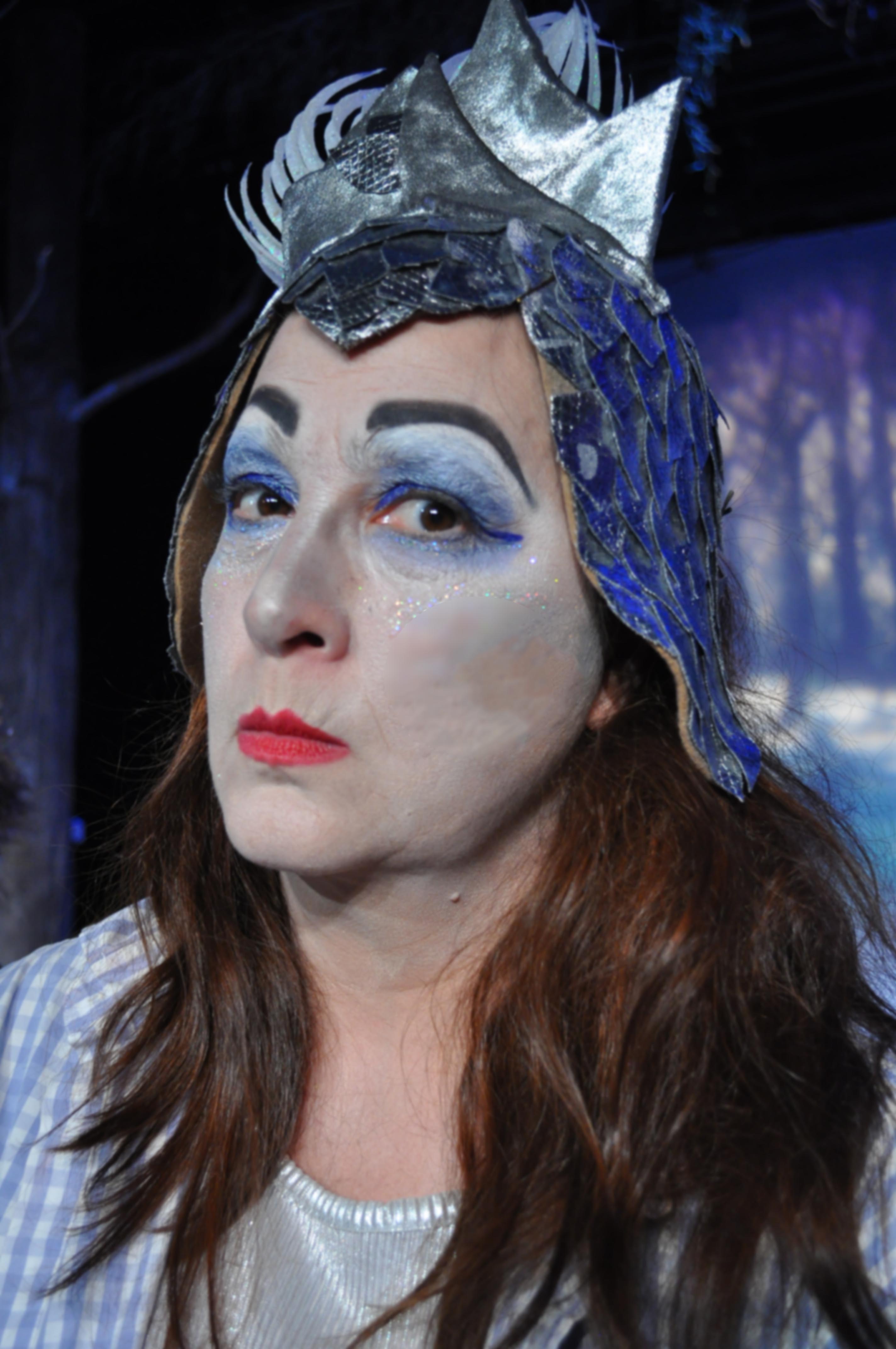 Beth Gilles- Whitehead as The White Witch 2014 Best Featured Actress in a Play - Photo by Chip Gertzog Providence Players