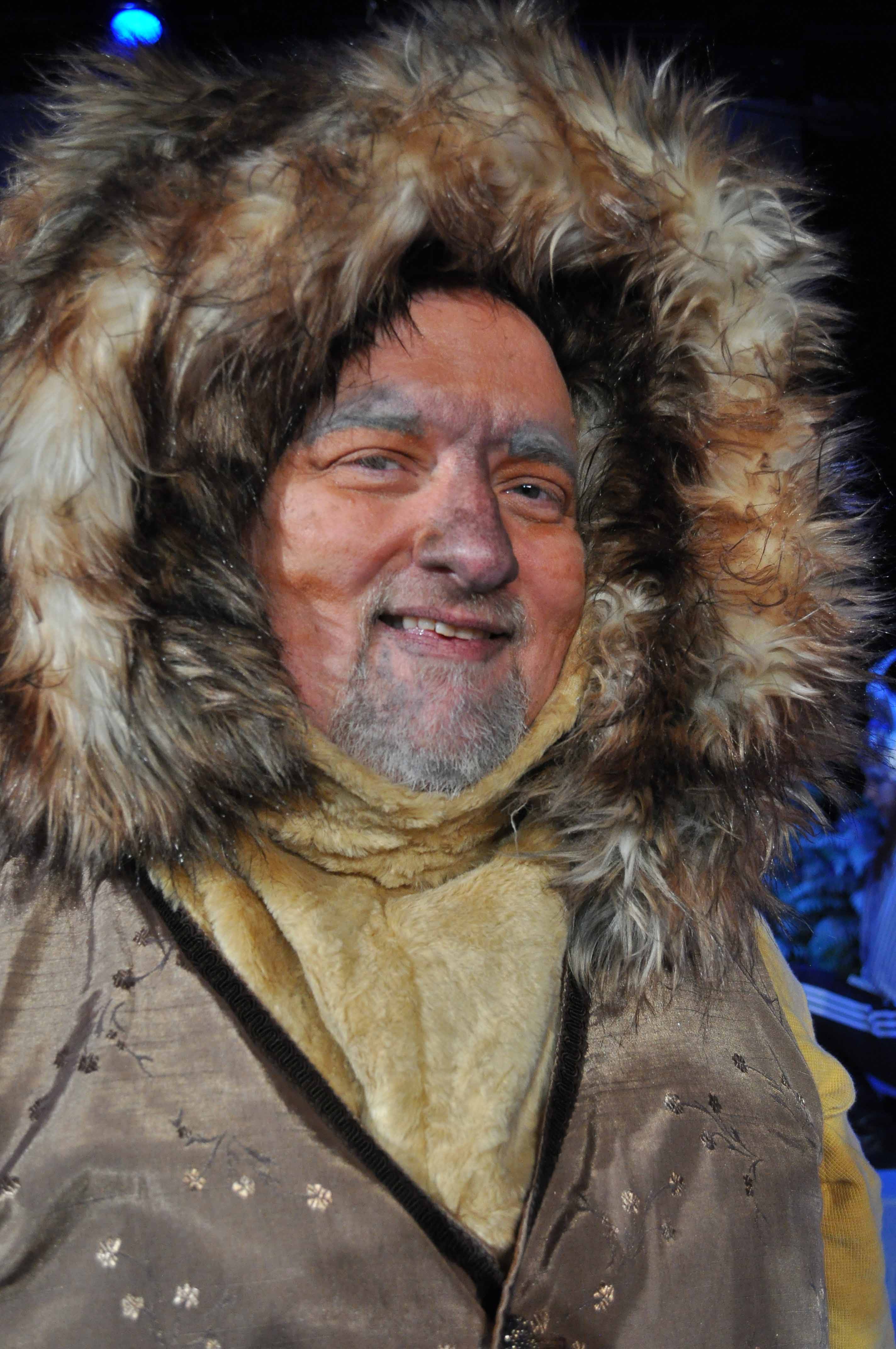 Bill Fleming as Aslan - 2014 Best Actor in a Play Photo by Chip Gertzog Providence Players