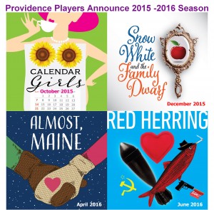 Providence Players 2015-2016 Season