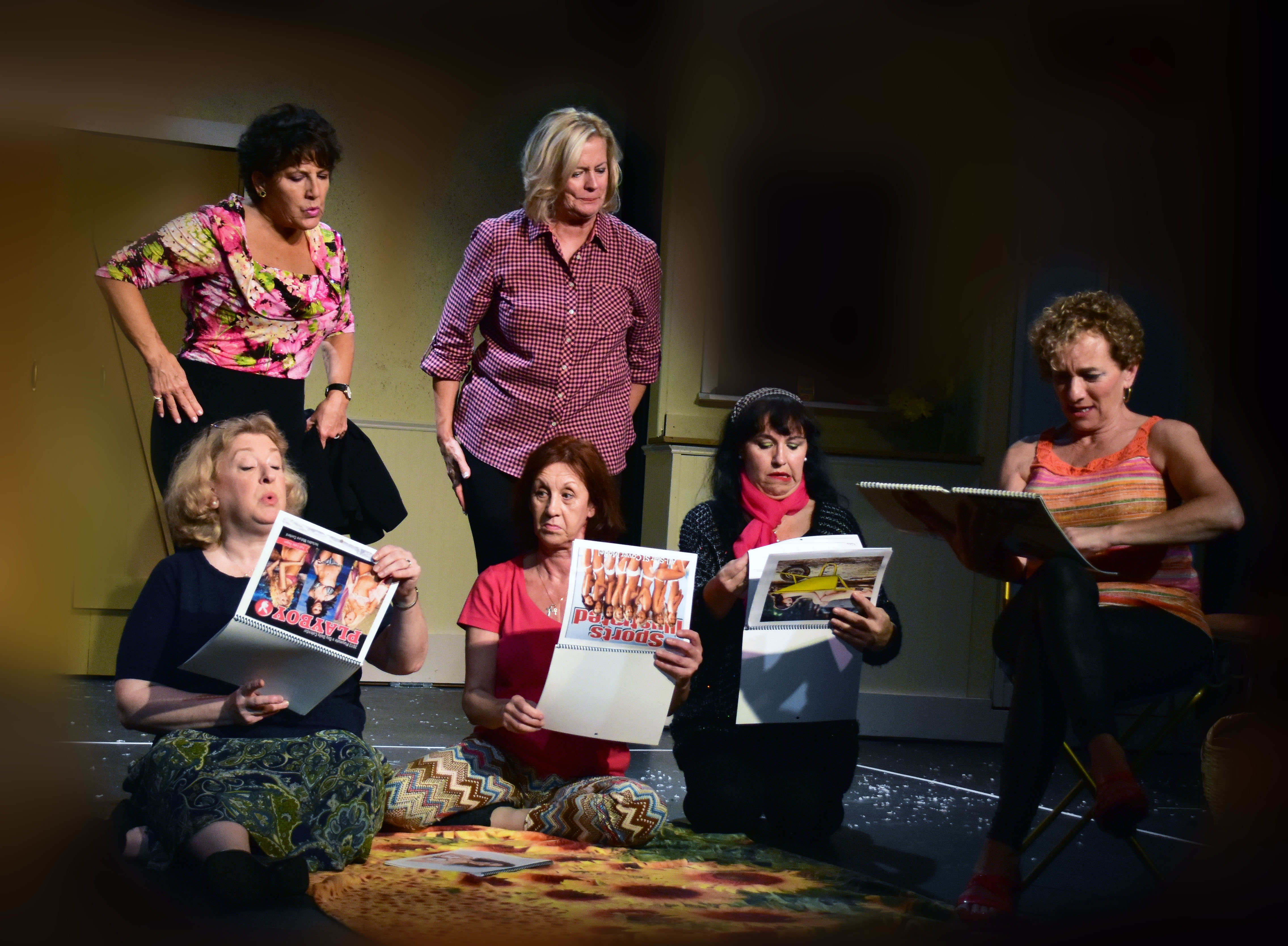 Providence Players Calendar Girls Photo by Chip Gertzog