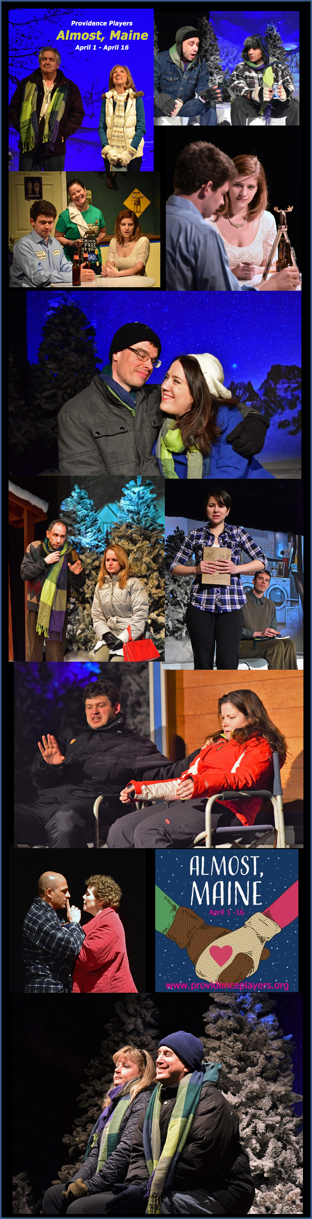 Providence Players Almost Maine Photos by Rob Cuevas and Chip Gertzog Providence Players