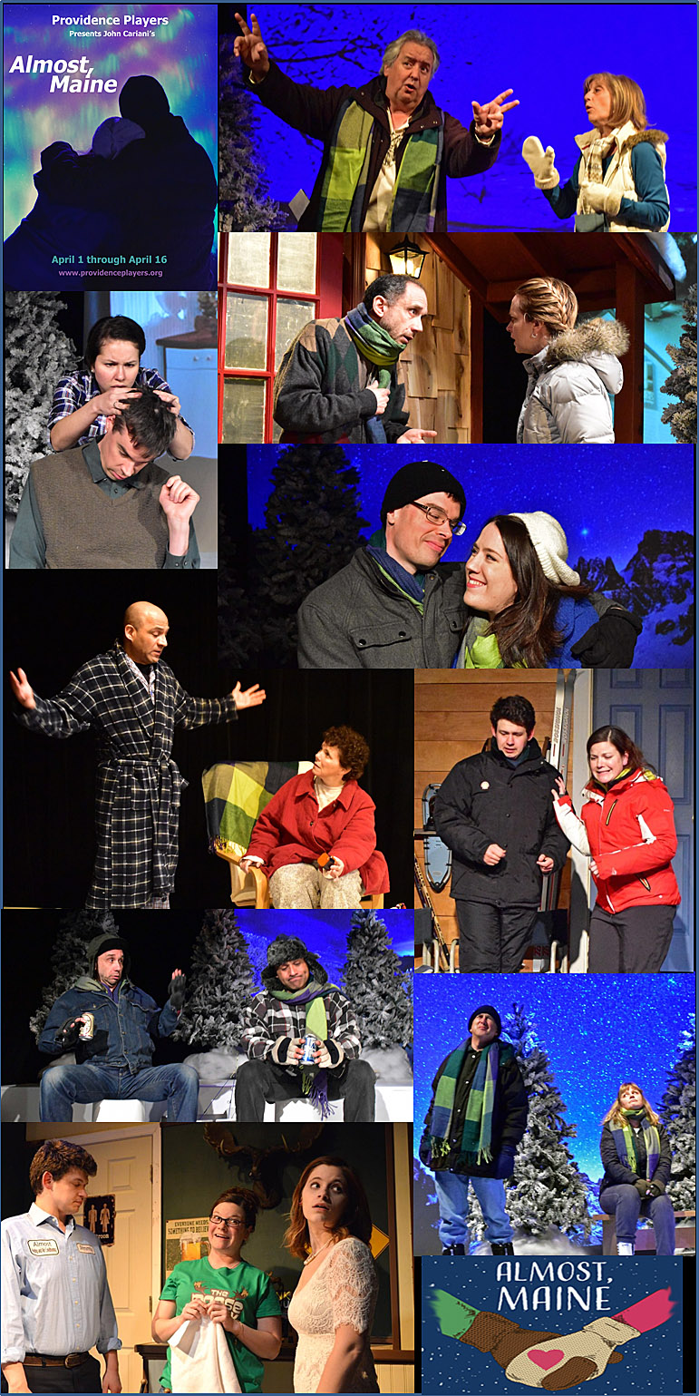 Providence Players Almost Maine Opening Week Photo Montage