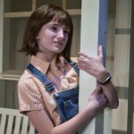 Sophia Manicone is Scout in "To Kill a Mockingbird", Photo by Chip Gertzog, Providence Players