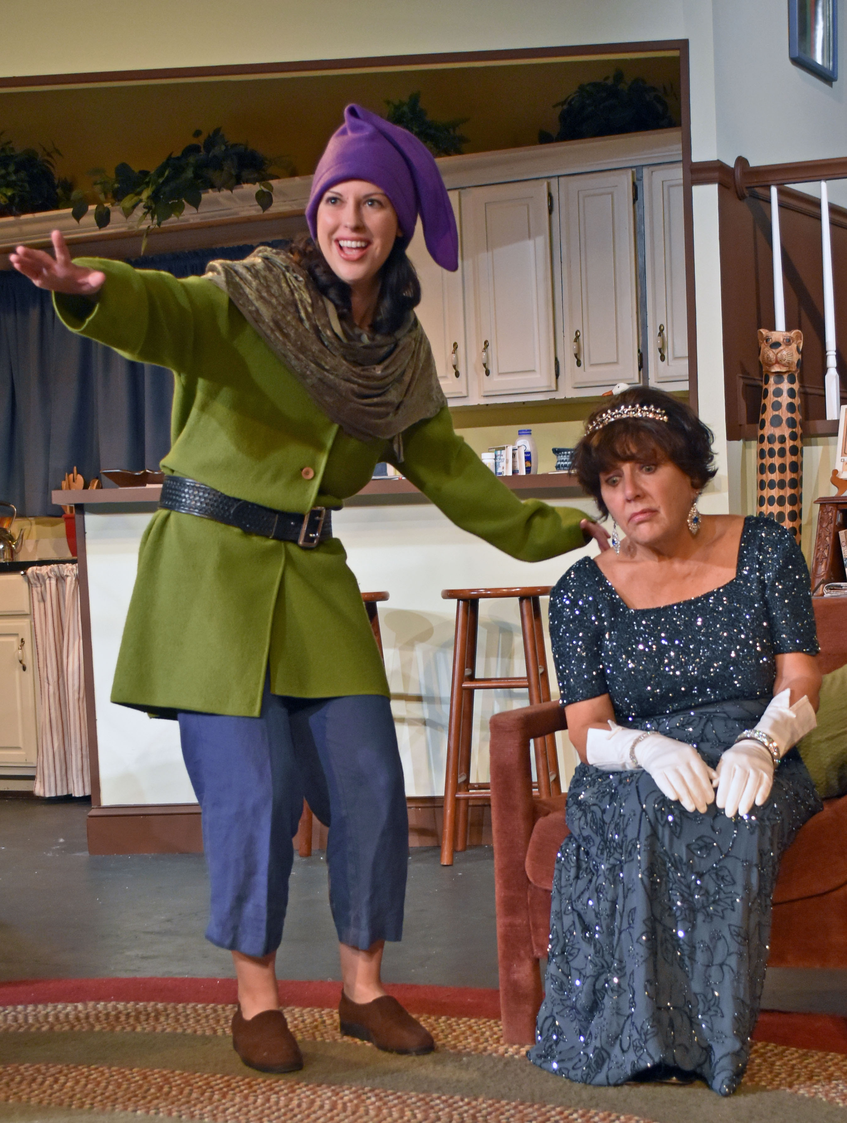 The Providence Players Vanya Sonia Masha and Spike 2 Photo by Chip Gertzog Providence Players