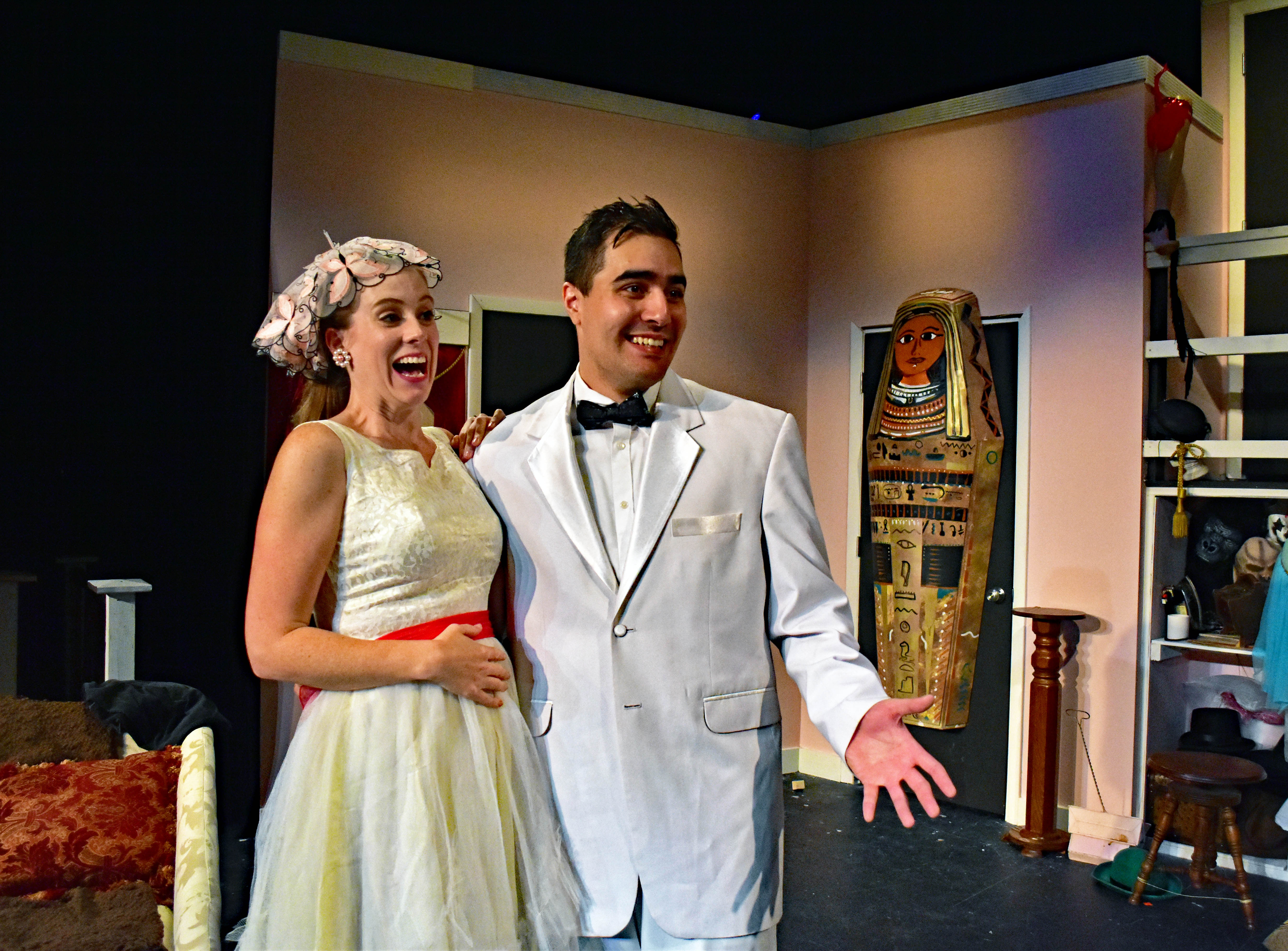 "Moon Over Buffalo" October 6 - 21 at the James Lee Community Center Theater. Photo by Chip Gertzog, Providence Players