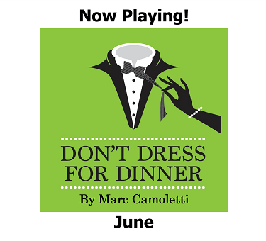 white christmas dresses Don't Dress For Dinner Limited Edition Official Opening Night Playbill main image 1